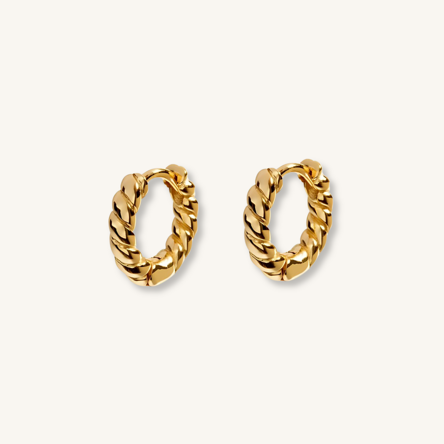 Croissant Hoop Earrings