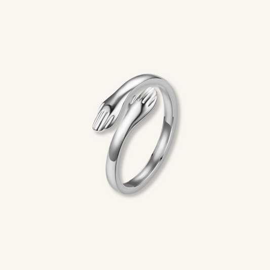 Silver Hug Ring