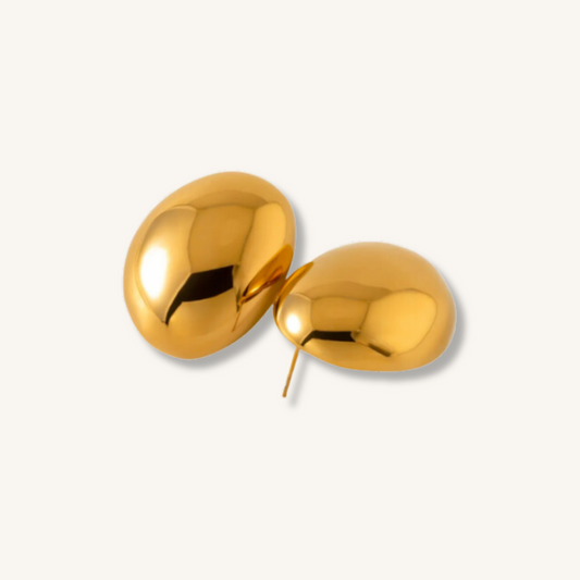 Dome Earrings (Gold)