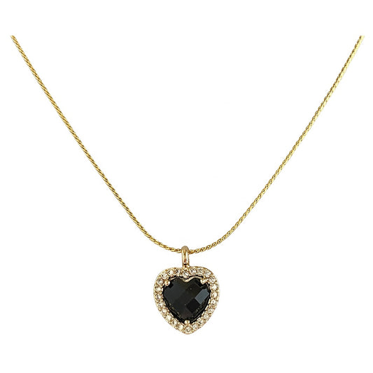 Noir Heart Necklace